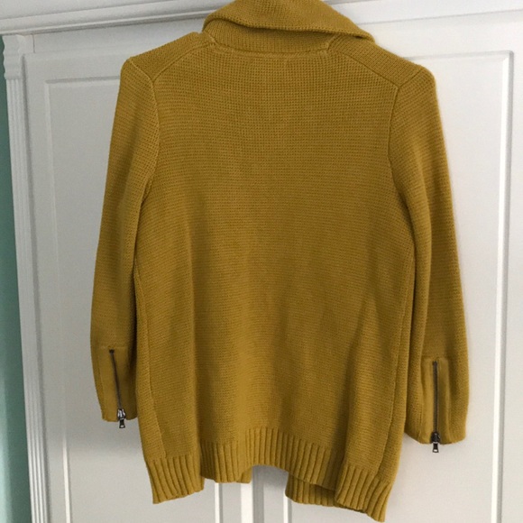 Mustard motorcycle sweater GAP - Picture 3 of 3